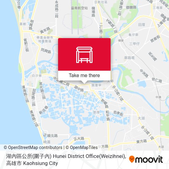 湖內區公所(圍子內) Hunei District Office(Weizihnei)地圖