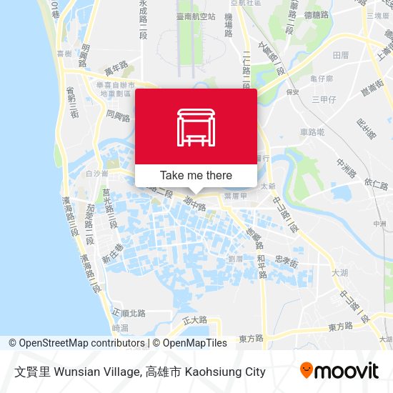 文賢里 Wunsian Village map