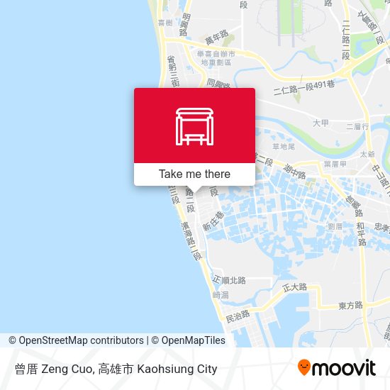 曾厝 Zeng Cuo map
