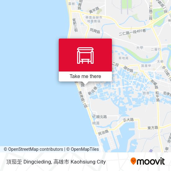 頂茄萣 Dingcieding地圖