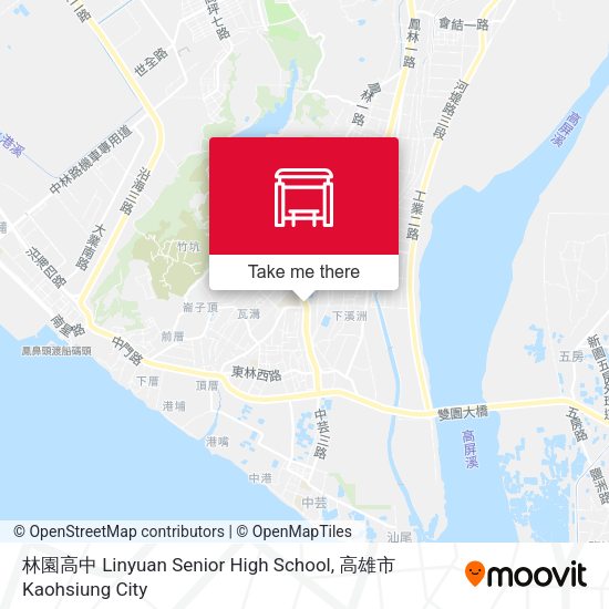 林園高中 Linyuan Senior High School map