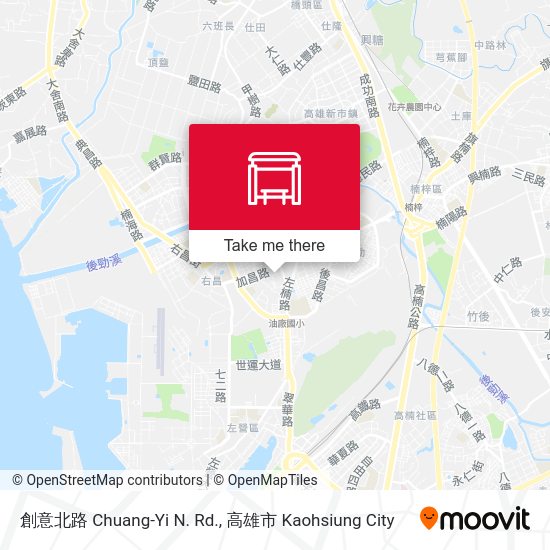創意北路 Chuang-Yi N. Rd.地圖