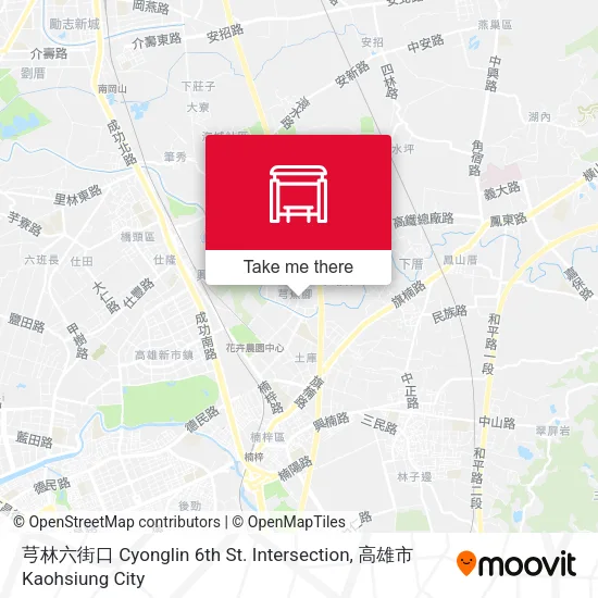 芎林六街口 Cyonglin 6th St. Intersection地圖