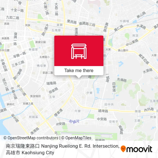 南京瑞隆東路口 Nanjing Rueilong E. Rd. Intersection地圖