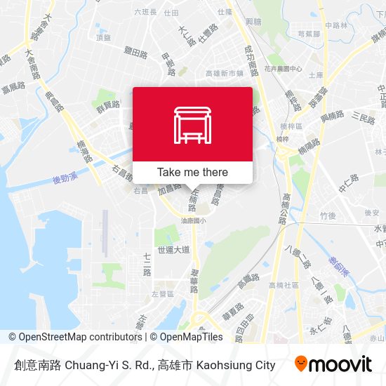創意南路 Chuang-Yi S. Rd.地圖