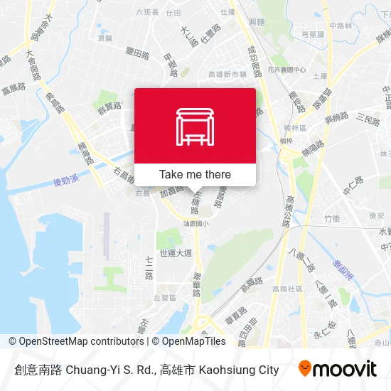 創意南路 Chuang-Yi S. Rd. map
