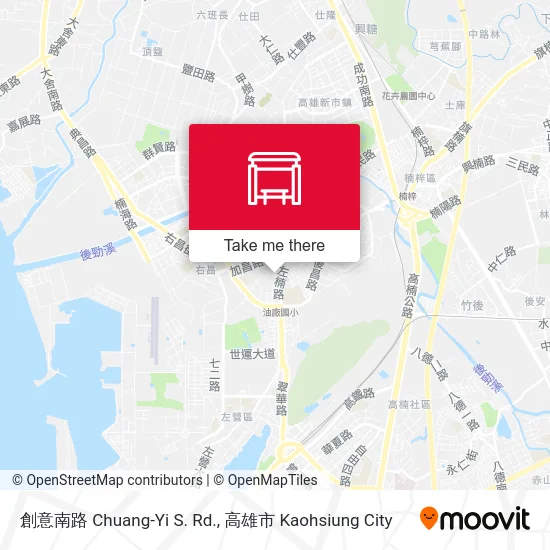創意南路 Chuang-Yi S. Rd. map
