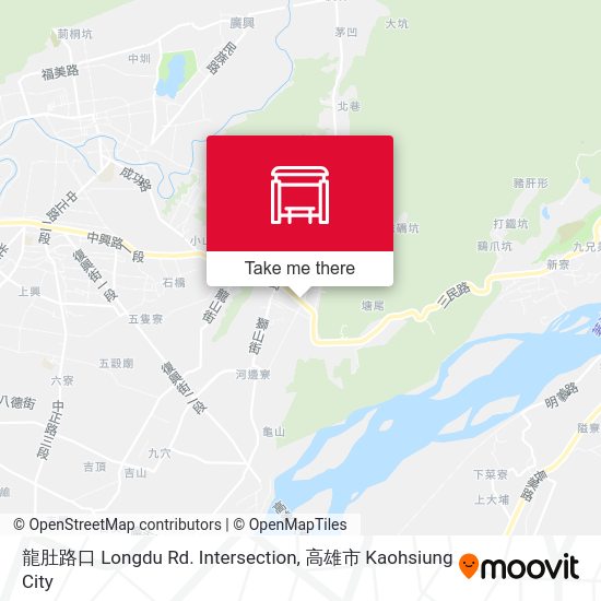 龍肚路口 Longdu Rd. Intersection map