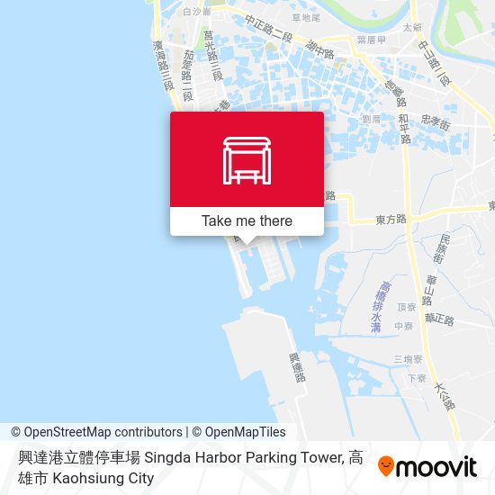 興達港立體停車場 Singda Harbor Parking Tower地圖