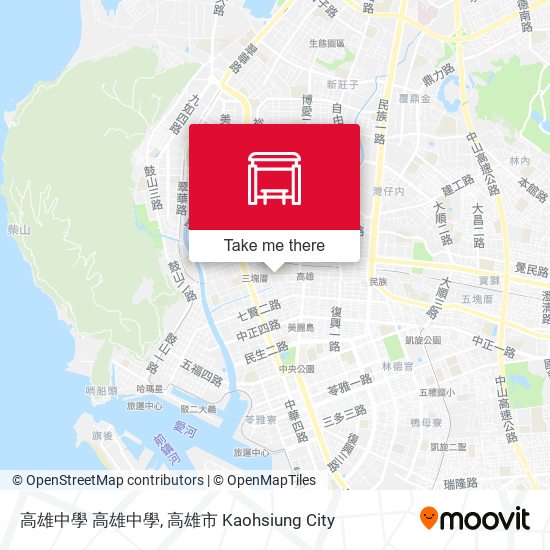 高雄中學 高雄中學 map