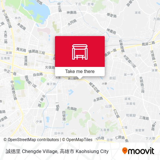 誠德里 Chengde Village map