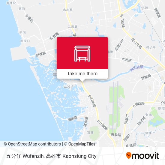 五分仔 Wufenzih地圖