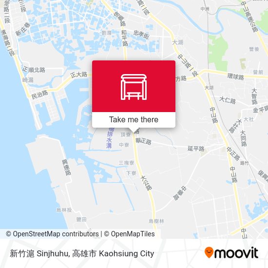 新竹滬 Sinjhuhu地圖