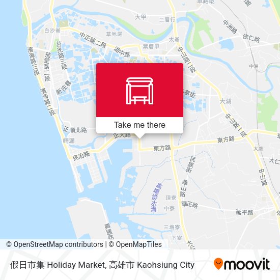 假日市集 Holiday Market map