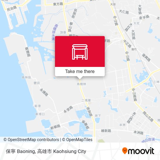 保寧 Baoning map