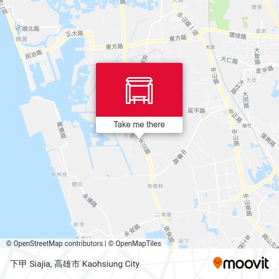 下甲 Siajia map