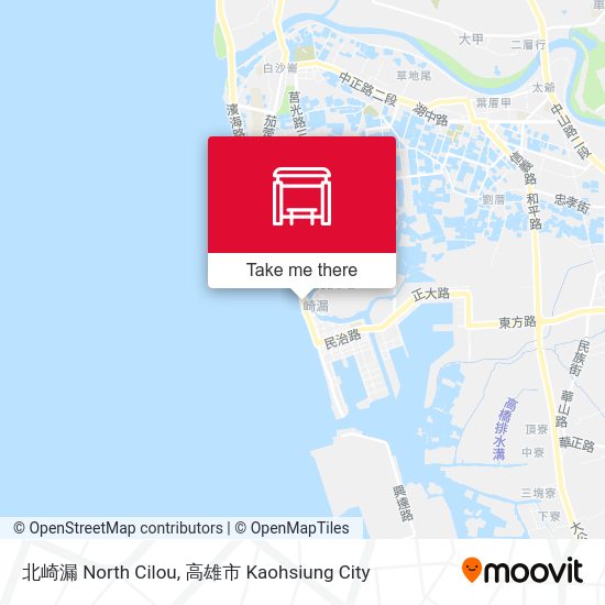北崎漏 North Cilou map