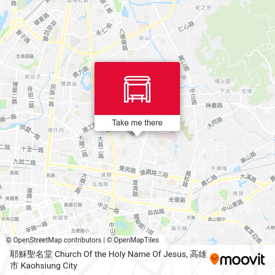耶穌聖名堂 Church Of the Holy Name Of Jesus地圖