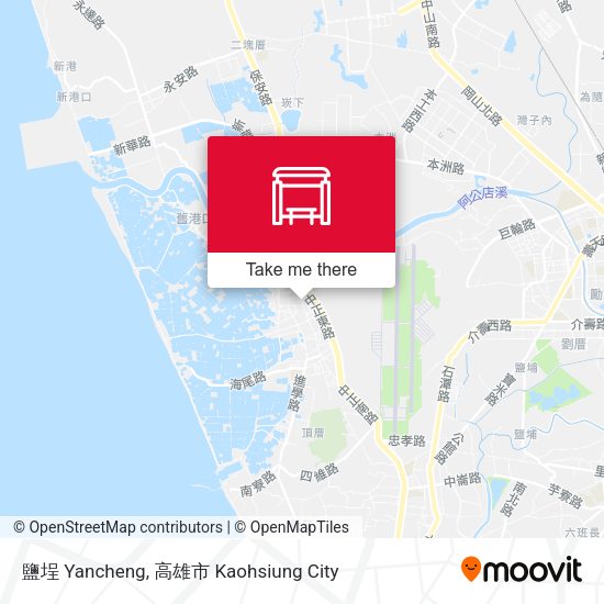鹽埕 Yancheng map