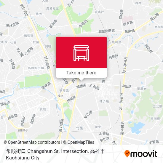 常順街口 Changshun St. Intersection map