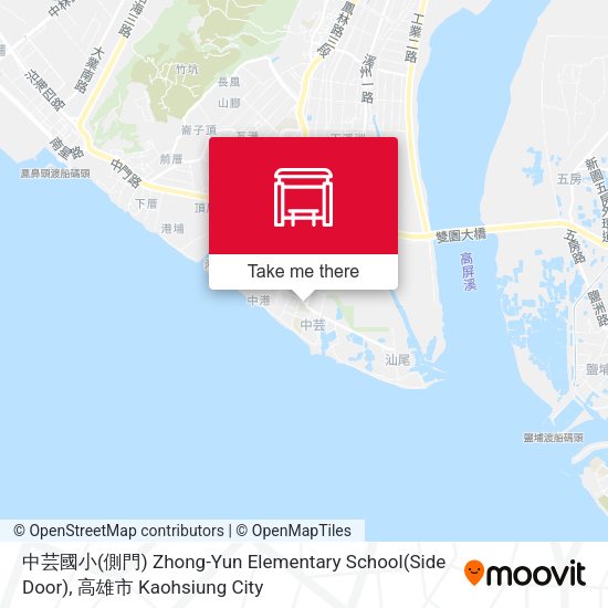 中芸國小(側門) Zhong-Yun Elementary School(Side Door) map