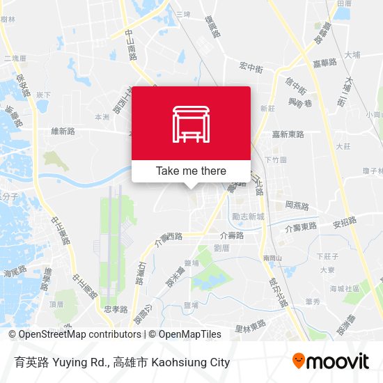 育英路 Yuying Rd.地圖