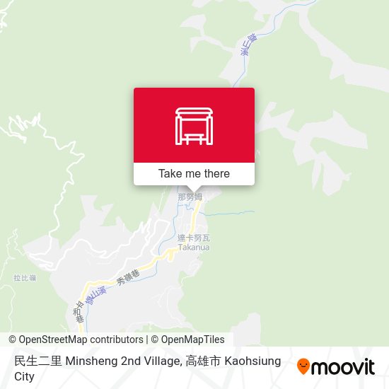 民生二里 Minsheng 2nd Village map