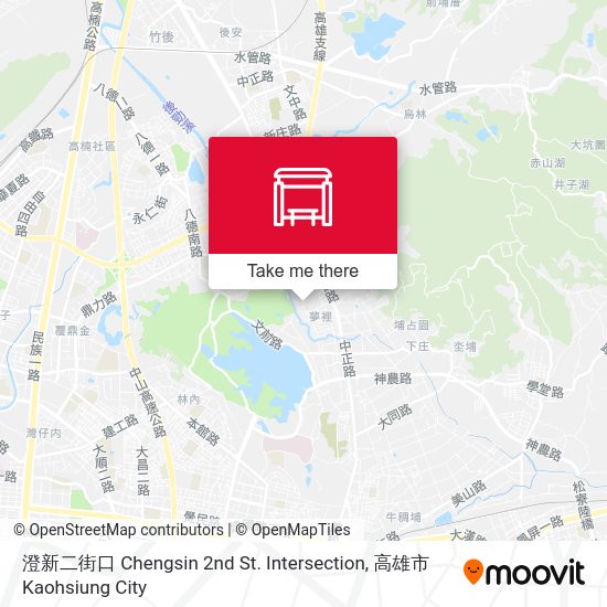 澄新二街口 Chengsin 2nd St. Intersection map
