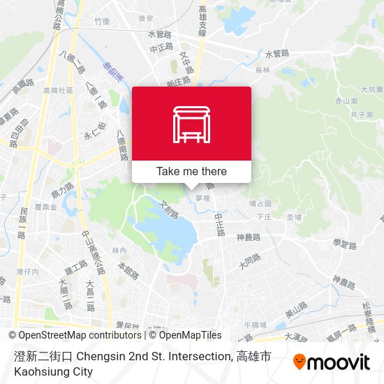 澄新二街口 Chengsin 2nd St. Intersection map