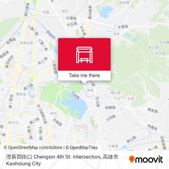 澄新四街口 Chengsin 4th St. Intersection map