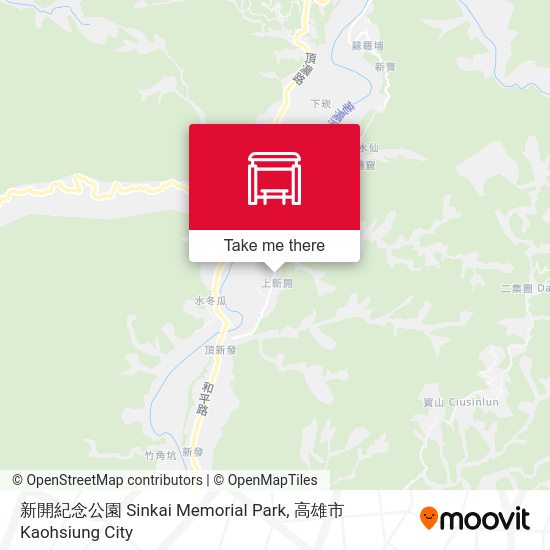 新開紀念公園 Sinkai Memorial Park地圖