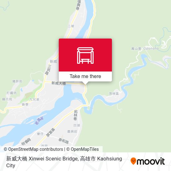 新威大橋 Xinwei Scenic Bridge map