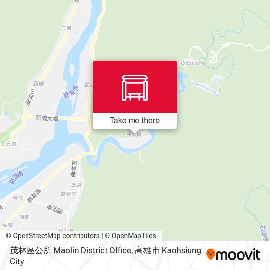 茂林區公所 Maolin District Office地圖