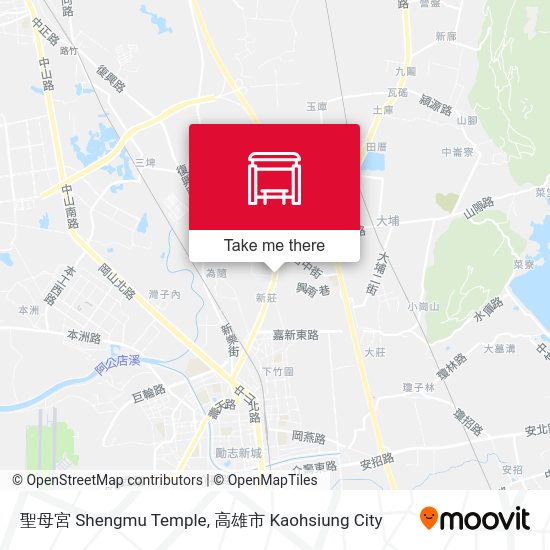 聖母宮 Shengmu Temple map