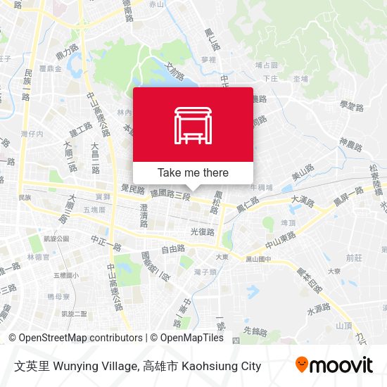 文英里 Wunying Village地圖