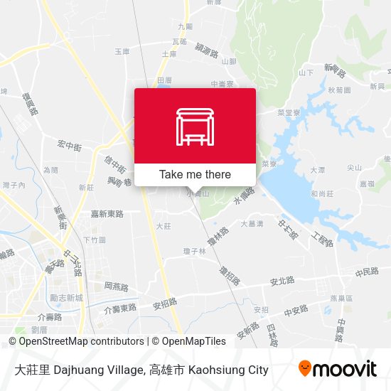 大莊里 Dajhuang Village map