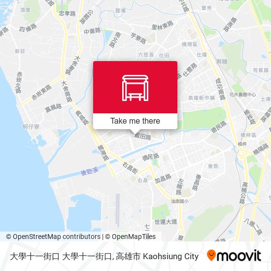 大學十一街口 大學十一街口 map