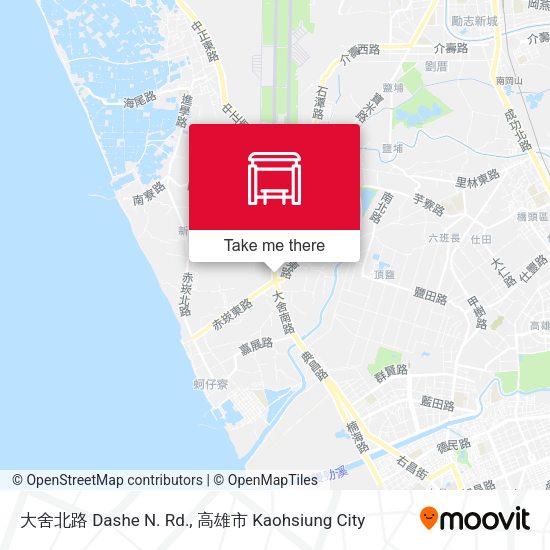 大舍北路 Dashe N. Rd.地圖