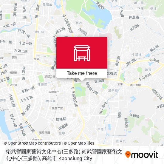 衛武營國家藝術文化中心(三多路) 衛武營國家藝術文化中心(三多路) map