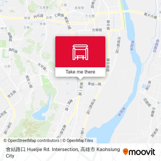 會結路口 Hueijie Rd. Intersection地圖