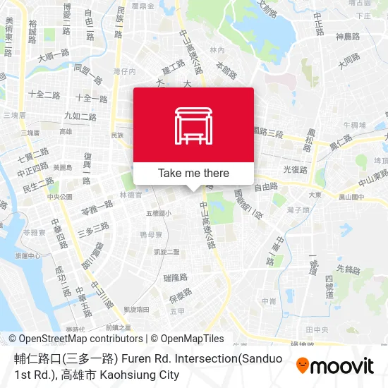 輔仁路口(三多一路) Furen Rd. Intersection(Sanduo 1st Rd.)地圖