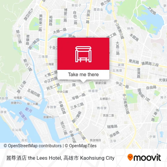 麗尊酒店 the Lees Hotel地圖