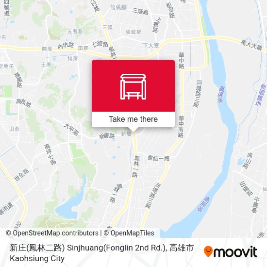 新庄(鳳林二路) Sinjhuang(Fonglin 2nd Rd.)地圖