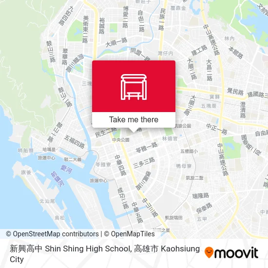 新興高中 Shin Shing High School地圖