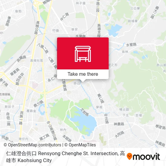 仁雄澄合街口 Rensyong Chenghe St. Intersection地圖