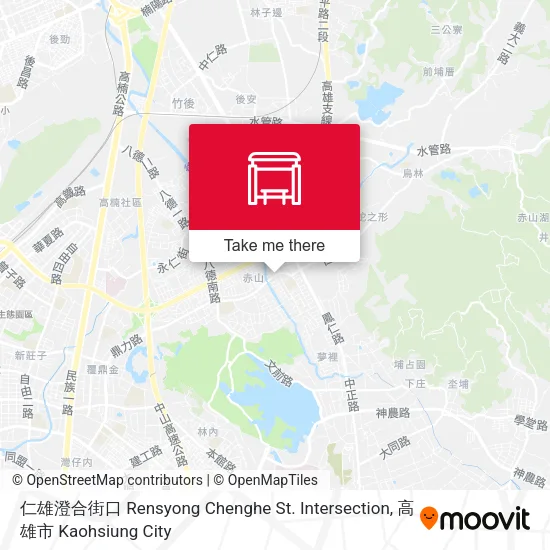 仁雄澄合街口 Rensyong Chenghe St. Intersection地圖