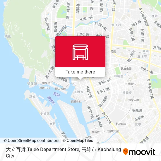 大立百貨 Talee Department Store地圖