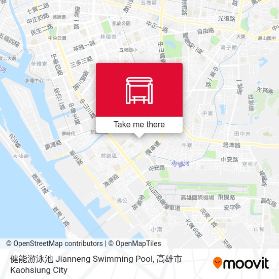 健能游泳池 Jianneng Swimming Pool地圖