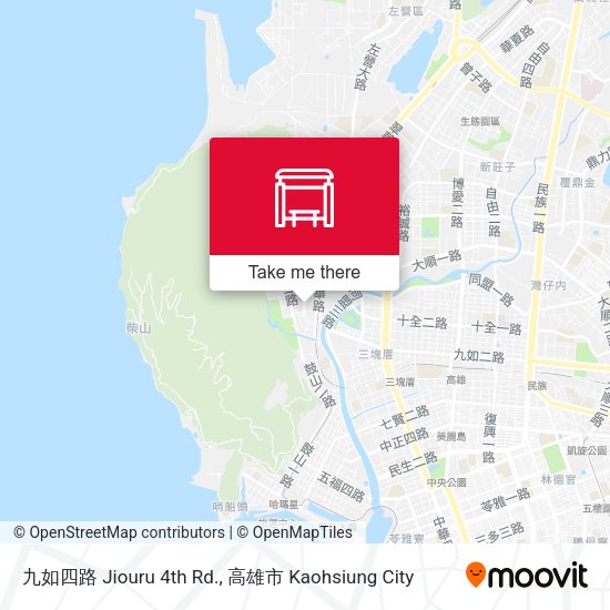 九如四路 Jiouru 4th Rd. map
