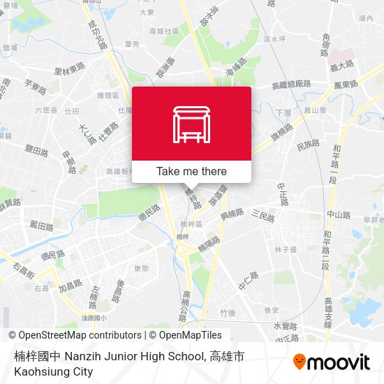 楠梓國中 Nanzih Junior High School地圖